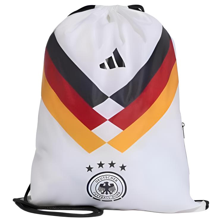 

Adidas Deutschland 26 Lightweight Badge Print Drawstring Backpack Unisex Backpack Multicolor KC6690 Multicolor