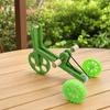 Parrot Training Bicycle, Funny Parrot Bike Training Toy, Creative Green Parrot Training Bike for Birds Intelligent Development