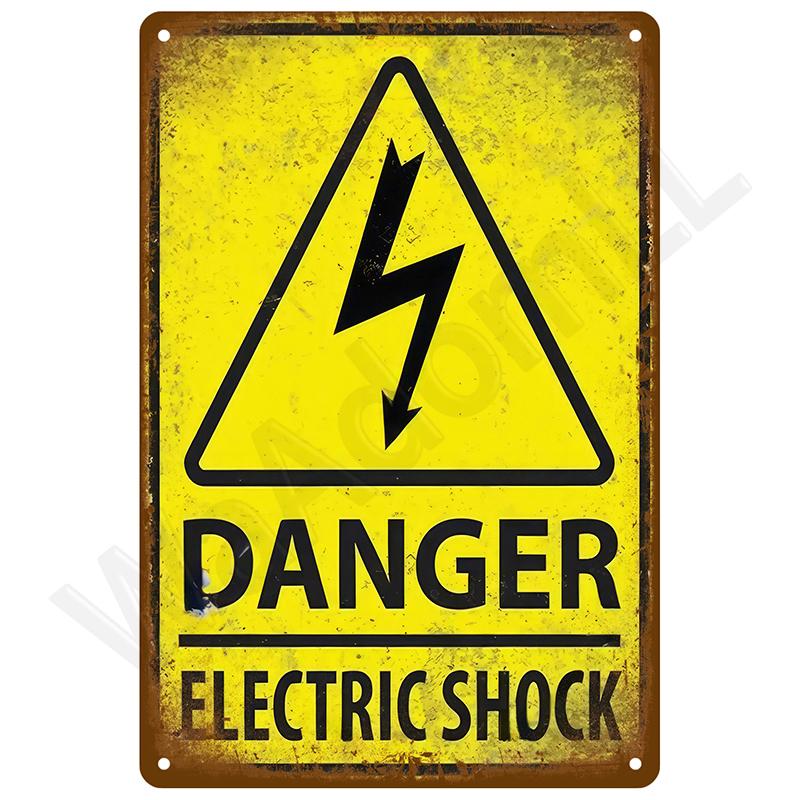 Retro Tin Signs - Luxury Metal Vintage Posters Art Wall Decor for Home/Living Room/Bar