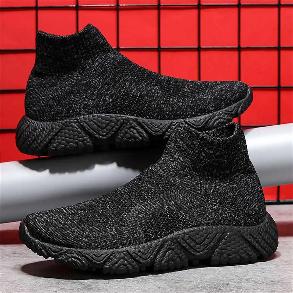Knitting Hight Top Shoes Black Casual Tenis Sport Men's Sneakers Sneakers Topanky 2025elegant Teniz Tenise Items Cuddly