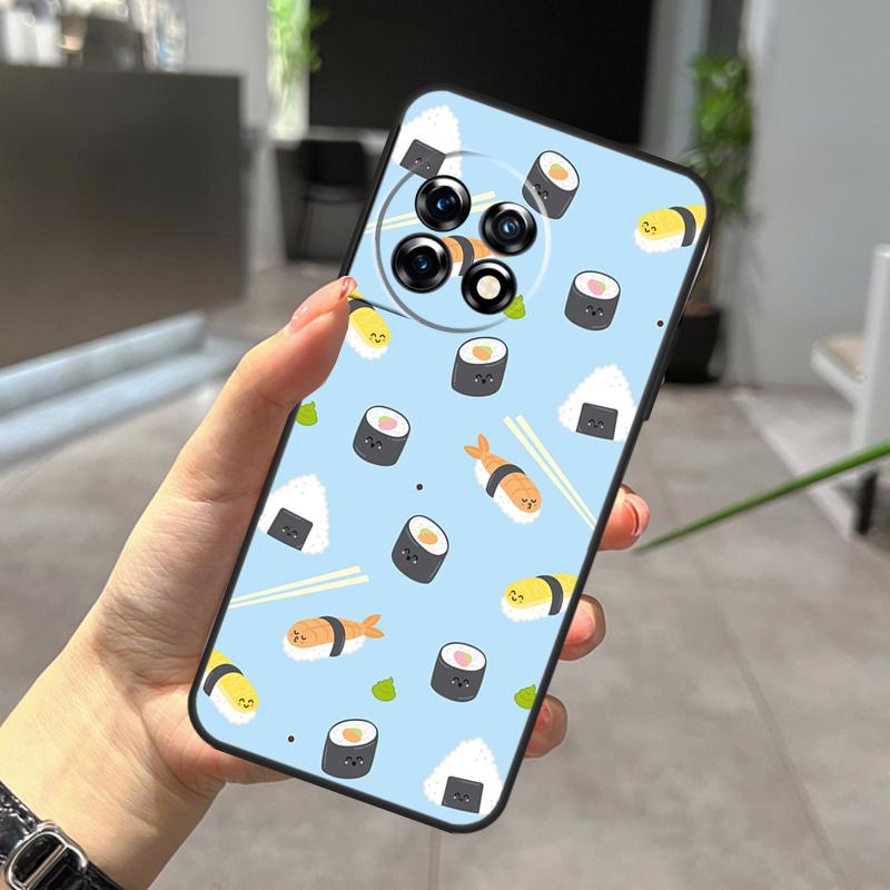 Japanisches Sushi Food Case Für OnePlus Nord N20 N30 CE 5 3 4 Lite OnePlus 15 13 12 11 10 Pro 10T 13T 13R 15R Hülle