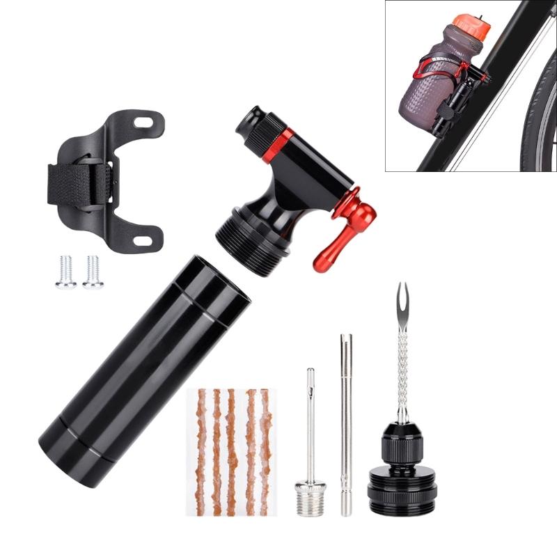 Compacts Cycling Essential Tool For Emergency Bikes Flat Tire Solution Quick Fixing Cycling Bicycles Tire Repair Set