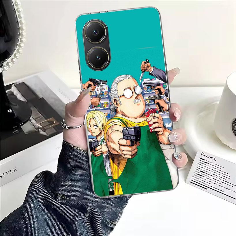 

S-Sakamoto Days Soft Phone Case For Xiaomi Redmi 15C 15 13C 13 Poco X5 X6 X7 F7 Ultra M7 12C 12 10 10C 9C 9A 9T 9 Fundas Poco X3 Redmi 12