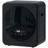 Vented Tumble Dryer, 4 Kg Front Tumble Dryer with Stainless Steel Tub, 800W Compact Freestanding Black