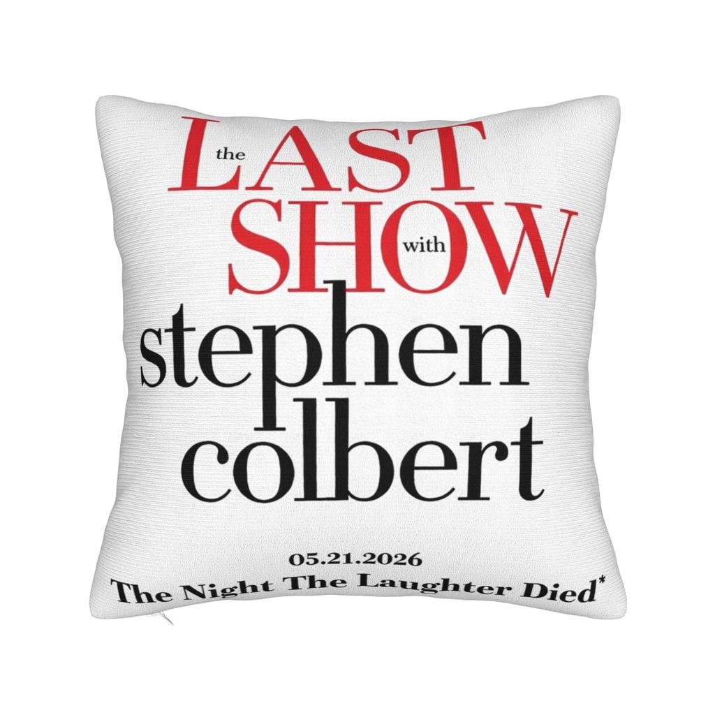 Federe Cuscino Decorative Stephen Colbert The Late Show Accessori Cuscino da Arredo per la Casa Copricuscino con Zip Varie Misure