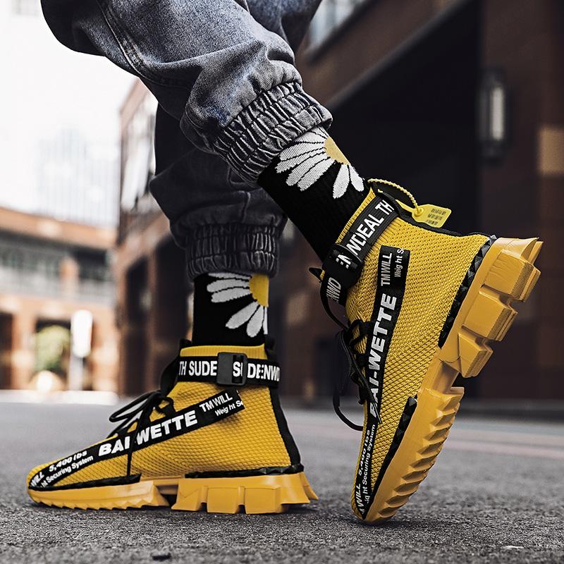 high top sock trainers