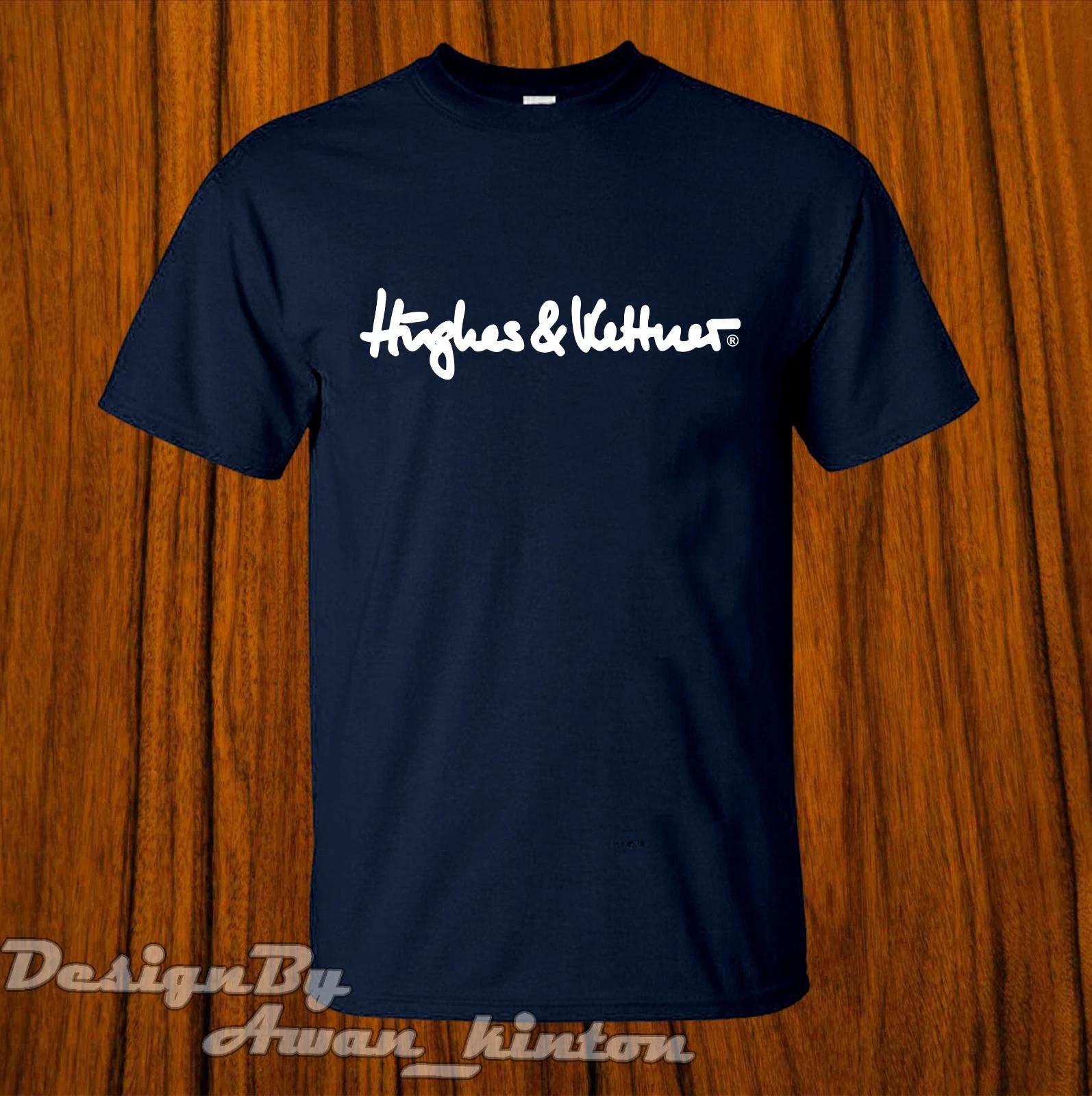 Men s and Women s T-shirts New Shirt Hughes Funny & Kettner Amps Logo Tshirt Made In Usa Short Sleeve M