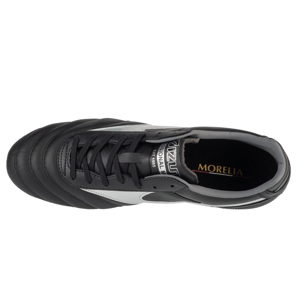 Stiefel Mizuno schwarz galaxysilber darkshadow Morelia II Pro