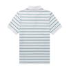 HAZZYS Men's Color-Block Striped Cotton Stretch Polo Shirt
