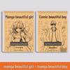 Manga Beginner's Tracing Book: Anime Character Line Art for Kids - Beautiful Ancient Style Girls