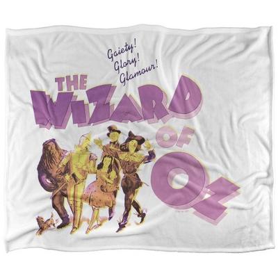 Wizard Of Oz Retro Logo Soft Touch Blanket