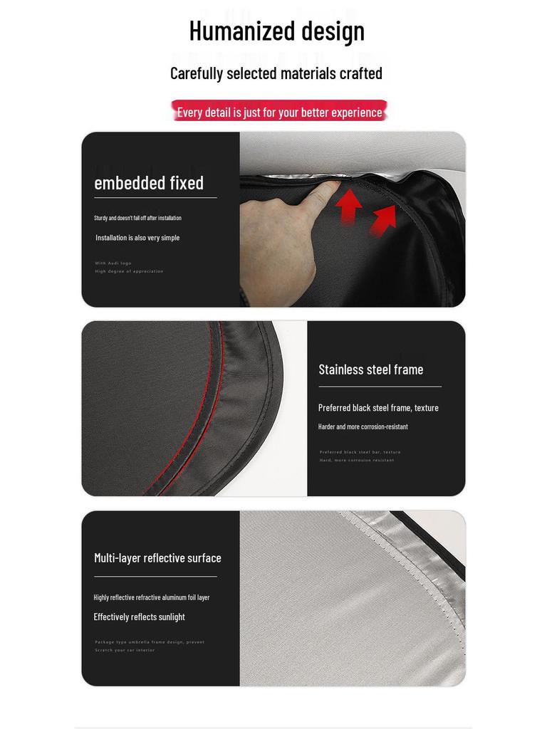 L60 Car Interior Side Window Sunshade & Privacy Visor