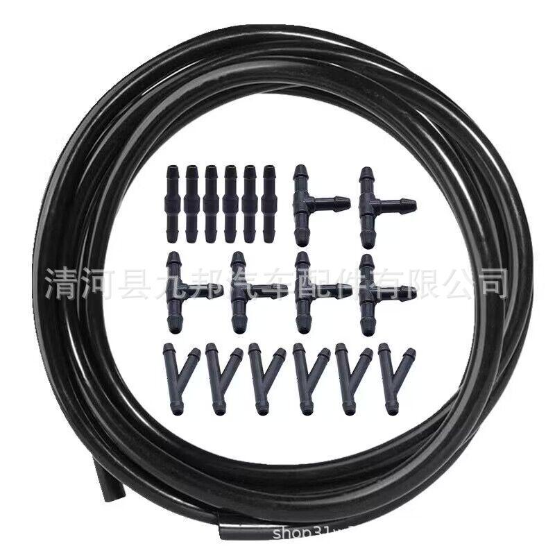 

Car Windshield Wiper Spray Nozzle Tube Connector Single connector