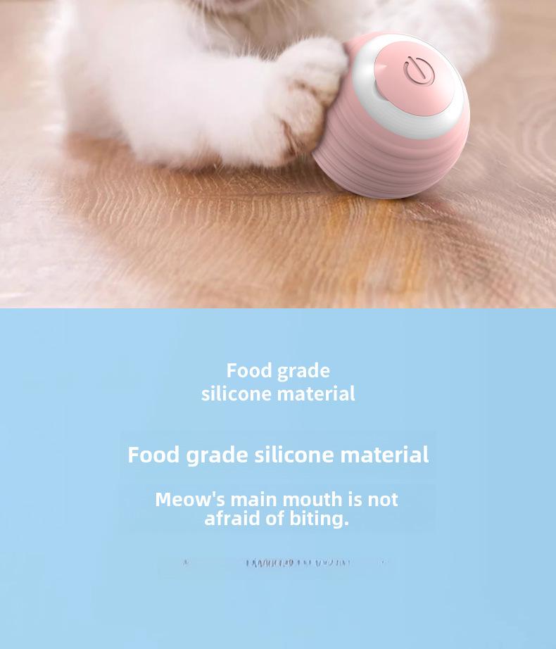 Intelligent Rolling Cat Toy: Gravity-Powered Ball To Relieve Boredom and Entertain Kittens