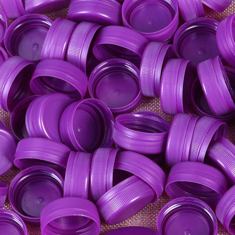 Colorful Plastic Bottle Caps for DIY Projects and Creative Crafts