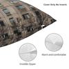 Plattenbau Building Facade Architecture Square Pillowcase Polyester Linen Velvet Creative Throw Pillow Case Home Cushion Cover