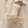 Womens Winter Thermal Gloves With Touchscreen Capability Windproof Warm Fleece Lined Riding Driving