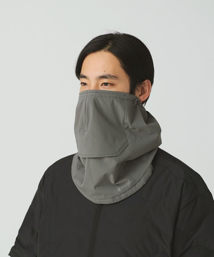 Snow Peak Breathable Insulated Neck Warmer Neck and BLUE One AC-25AU017, Warmer, Snood, Cowl, Men's Women's,