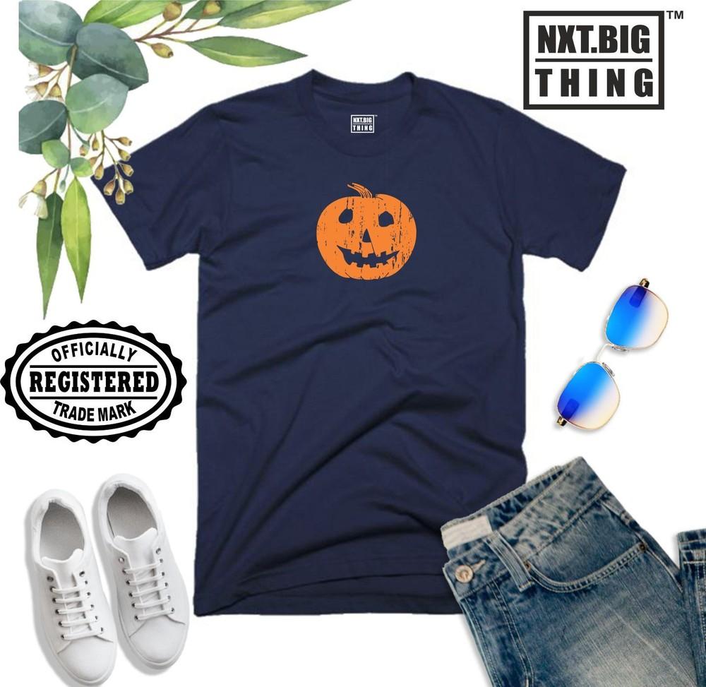 Halloween Pumpkin T Shirt Ghost Witch Trick Or Treat Scary Horror Gift Unisex Top
