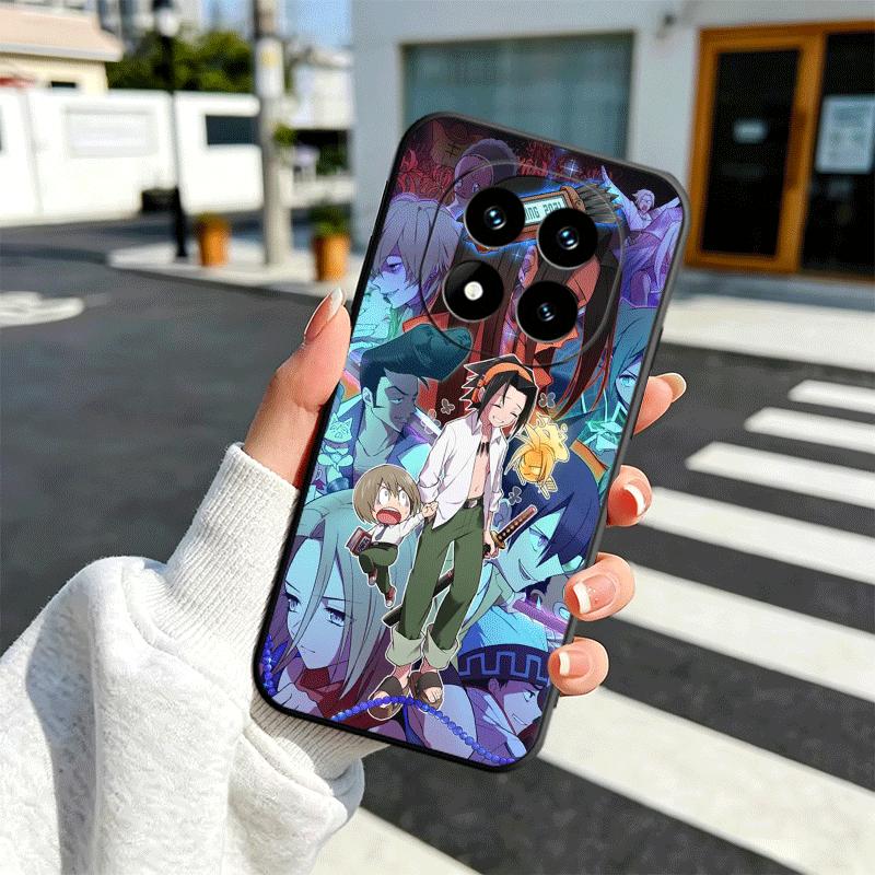 

Anime Shaman King Soft Phone Case for Xiaomi Redmi Note 12 13 14 15 Pro Plus 11 12S 11S 11T 10 4G Black Cover Back Shell Redmi Note 14 4G