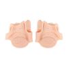 Double-Hole Toe Separator & Shock-Absorbing Arch Pad - Pressure-Relieving Bunion Corrector for Forefoot Comfort