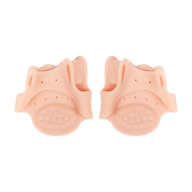 Double-Hole Toe Separator & Shock-Absorbing Arch Pad - Pressure-Relieving Bunion Corrector for Forefoot Comfort