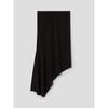 Anggae Light Jersey Unbalanced Long Skirt Brown