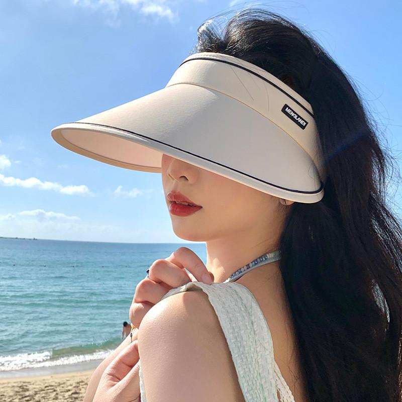 Wide Brim Lightweight Sun Hat For Women With Foldable Feature For Summer Uv Defense
