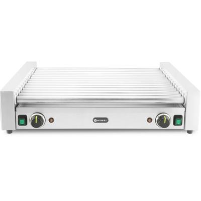 Podgrzewacz Grill Rolkowy Do Parówek Hot-dogów Dwustrefowy XL 14 Rolek 65 Cm 2000 W