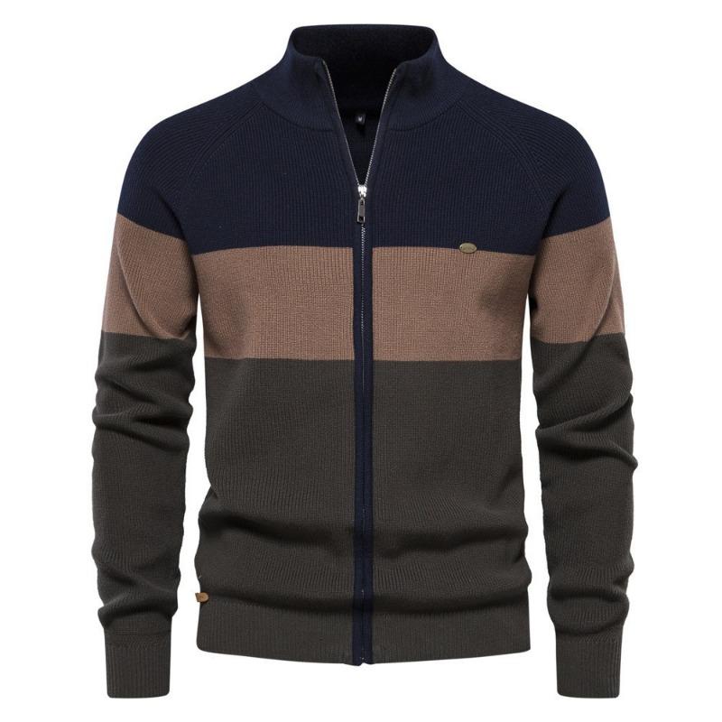 Men’s High Quality Knit Cardigan Sweater Jacket