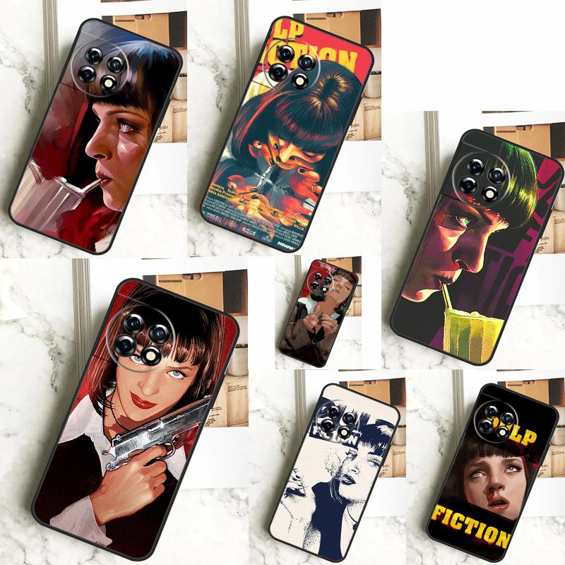 Mia Pulp Fiction Case For OnePlus 12 12R 11 9 10 Pro 10R 9R 8T 10T Nord CE 2 3 Lite 2T CE4 N10 N20 N30 Cover
