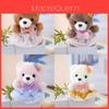 Plush Bear Keychain With Cute Bowtie For Kids And Teens Gift