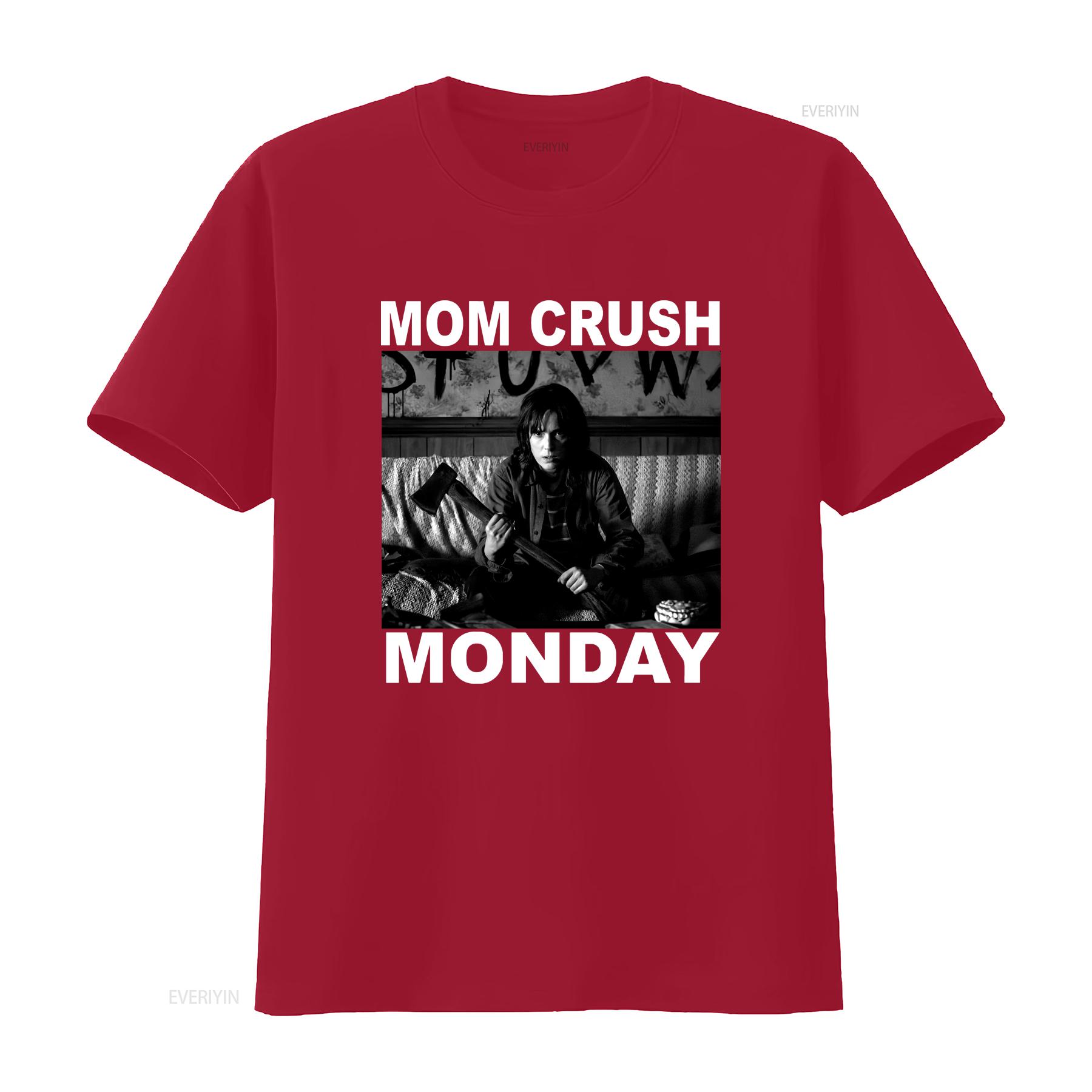

Mom Crush Monday Joyce Byers shirt unisex softstyle fit vintage Washed Breathable Comfortable Casual streetwear Unisex S