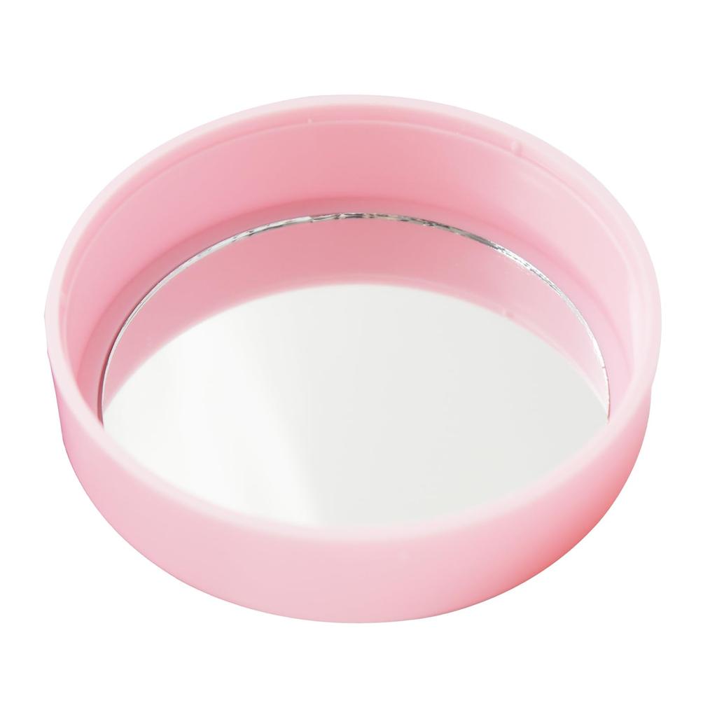 POCKET PACT hårbørste med med for å gå med praktisk for å gå til å gå hårpleie glatt lett speil, lokk, ut, bærbar, lett, liten,