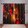 High Shading Thick Solid Cubes Blok Colorful Window Curtain Bedroom Living Room Bathroom Kicthen Door Hall Home Hook Blackout For Made Of Polyester