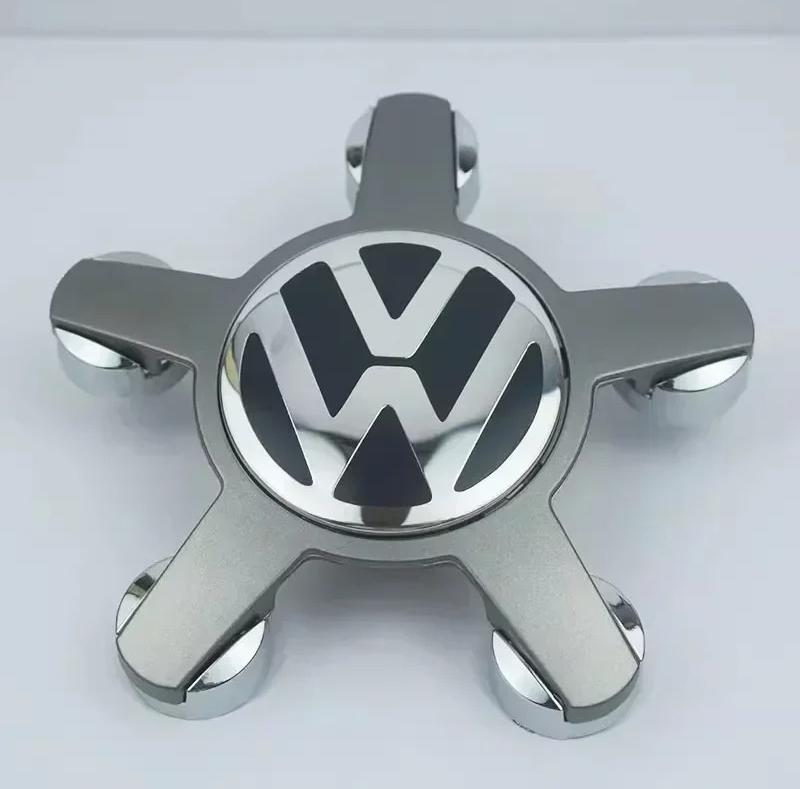 2026 Heiß Für Volkswagen VW 4 STÜCK Volkswagen VW Radnabenkappen mit Fünf-Kralen-Logo 135mm 4F0601165N/8R0601165 geeignet für Pass