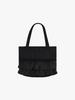 TIERED FRILL BAG_BLACK