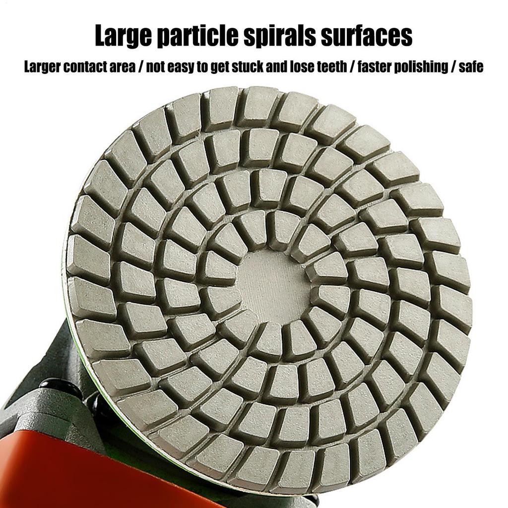 Tile Grinding and Trimming Disc Angle Grinder Cutting Disc Flat Abrasive Polishing Discs for Granite Marble Glass