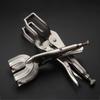Adjustable Pipe Welding Butt Pliers U-shaped Grip Vise Pliers Locking Welding Jaw Pliers  Grinding