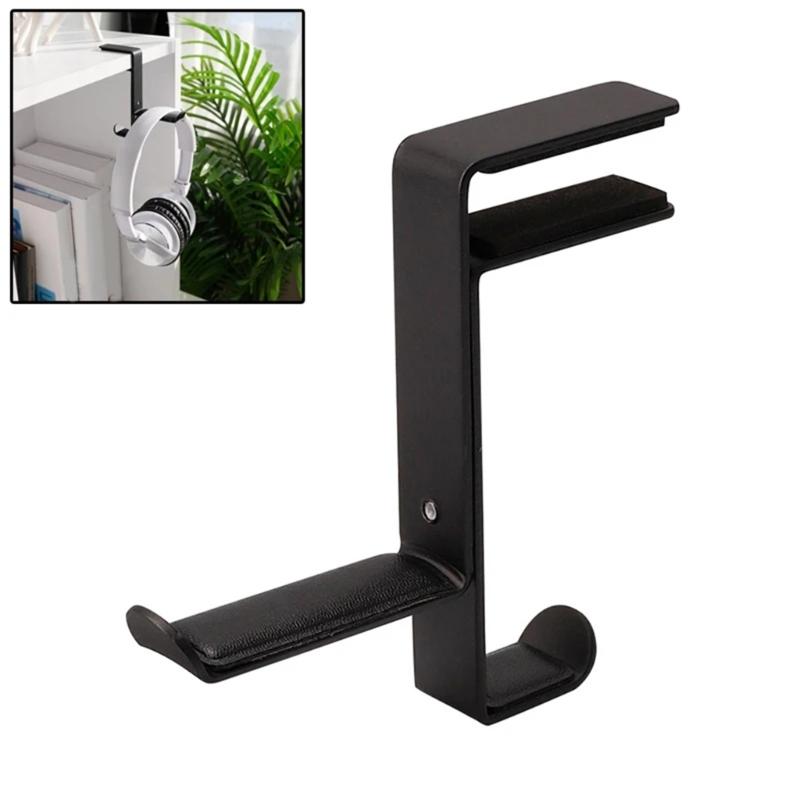 Non-Slip Gaming Headset Hanger Universal Headphone Stand & Hanger Gaming Headset Holder Mount Hook Easy To Attach & Use