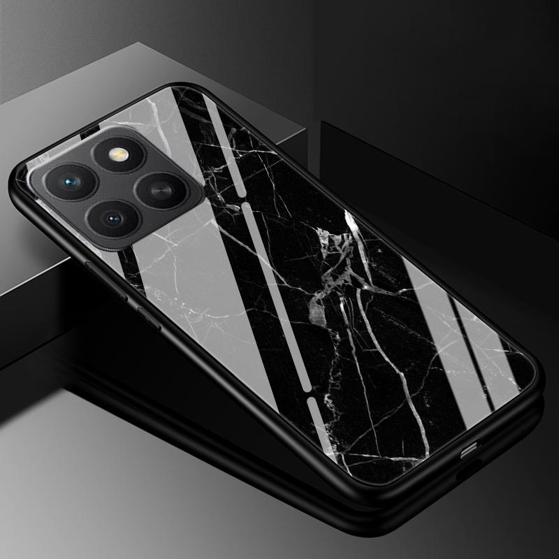 Tempered Glass Phone Case For Honor 400 Smart Luxury Hard Back Bumper Cover for Honor 400 Smart LGN-NX1 X6C X7D 4G 5G Capa