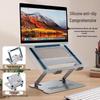 Verstellbarer Vertikaler Laptop- & Monitorständer mit Kühlbasis