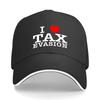 I Love Tax Evasion - Funny Commit Tax Baseball Cap Birthday Golf Hat Sunhat Anime Caps Male Women's