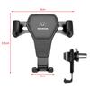 Gravity Car Badge Phone Holder Bracket Air Clip Mount Stand Accessories For Honda Fit Mugen Insight Type S R VTEC Vezel RR SiPilot Fit XRV CRV HRV Dio
