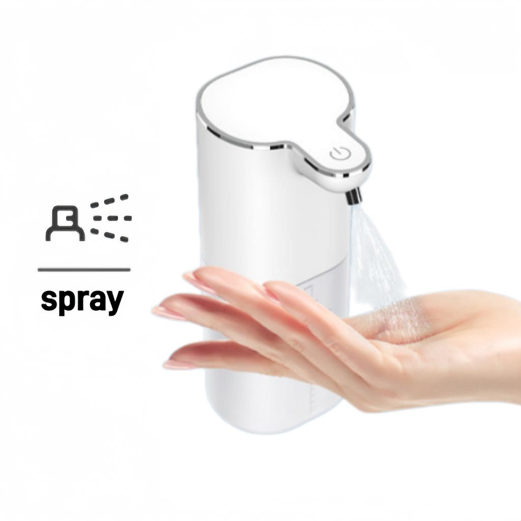 Automatic Foam Soap Dispenser Touchless USB Rechargeable Smart Infrared Sensor Wall Mount Countertop For Bathroom Kitchen Home