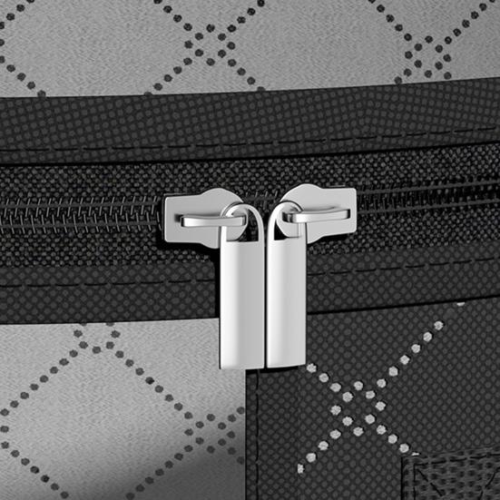 Transparent Hat Storage Bucket Cap Organizer Large Capacity Zipper Closure Dustproof Cowboy