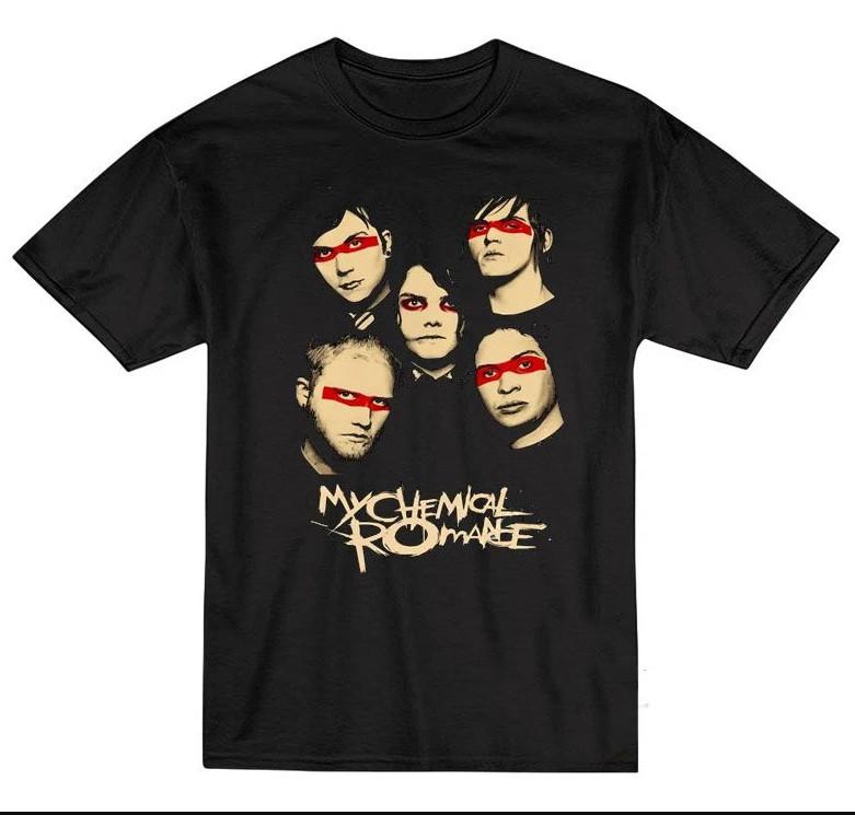 My Chemical Romance Mcr Gerard Way Ray Toro Tshirt size S5XL Unisex T-Shirt XL