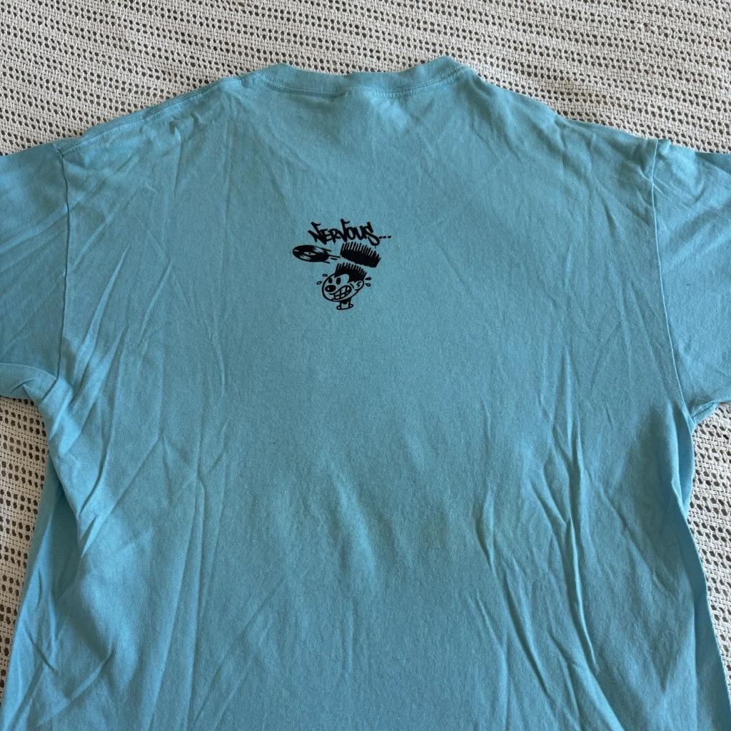 Vintage Band T Shirt Nervous Records NYC Models And Bottles Tee Y2K Rap House