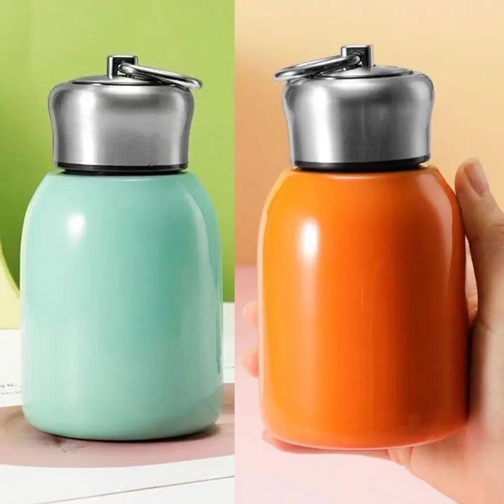Portable Big Belly Vacuum Cup 300ml Compact Cup Leak-Proof Cup Solid Water Vacuum Flask Color Travel Bottle Insulated Y3Y4