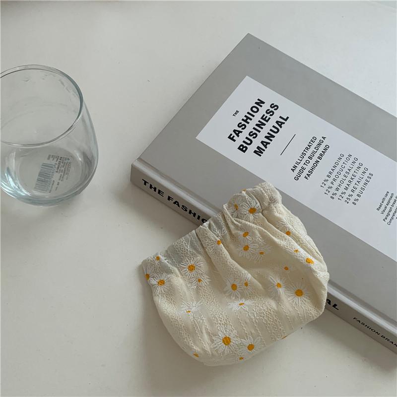 Мини-кошелек для монет Винтажная цветочная сумка для хранения Женская новая милая ручная маленькая сумка